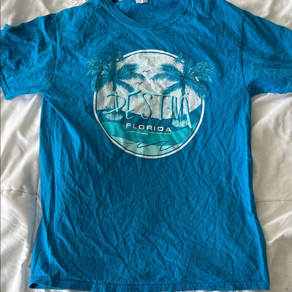 Blue Destin Florida Graphic T-Shirt